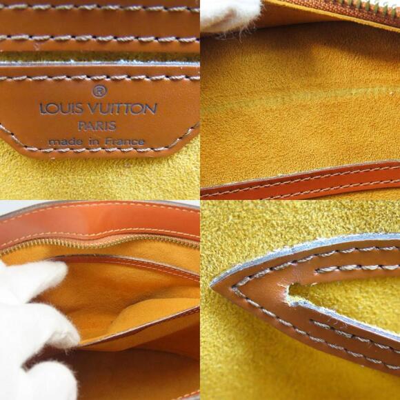 LOUIS VUITTON Brown Leather Tote Bag - Picture 9 of 11